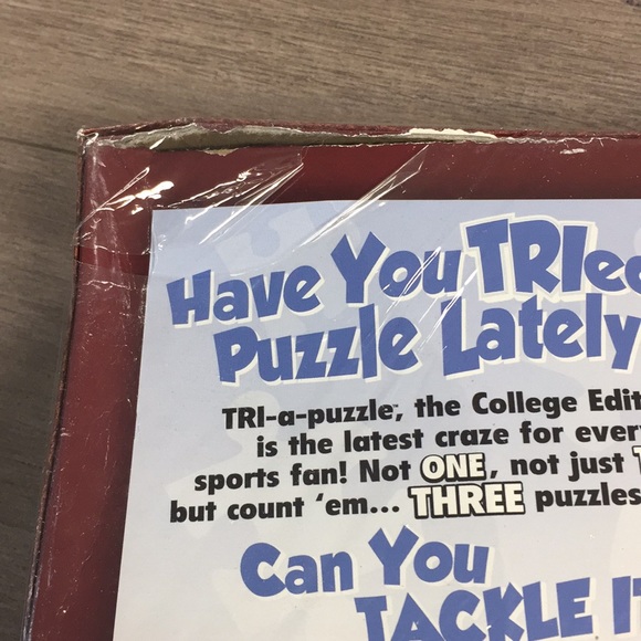 NEW Tri-a-puzzle Mississippi State College Edition Puzzle, 3-in-1 Puzzle, 350 PC - Picture 3 of 5